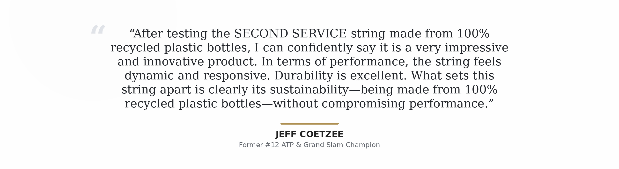 Jeff Coetzee - Zitat